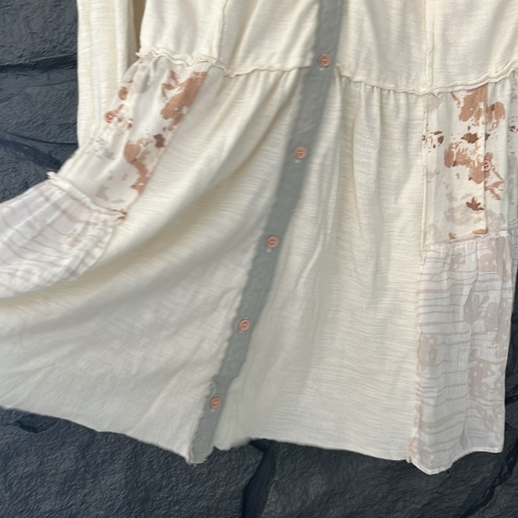 Free People Patchwork Dress Size M - Picture 5 of 5